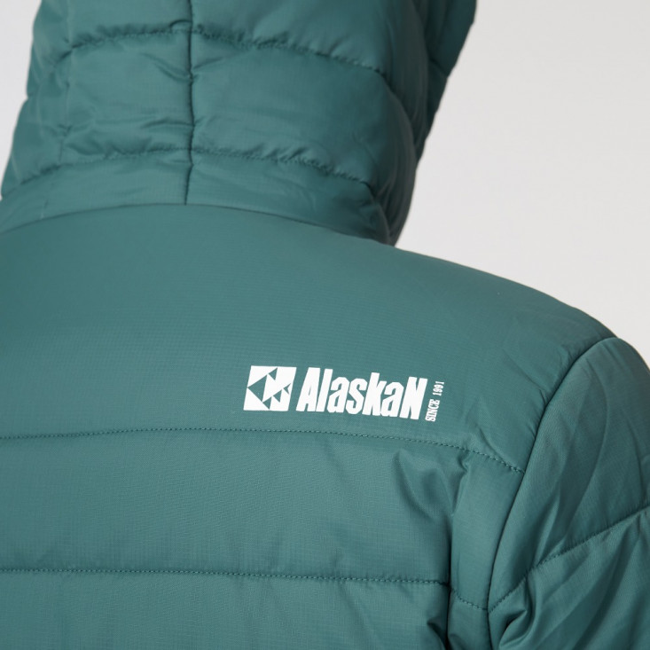 Куртка Alaskan Juneau Green   S утепл.стеганая