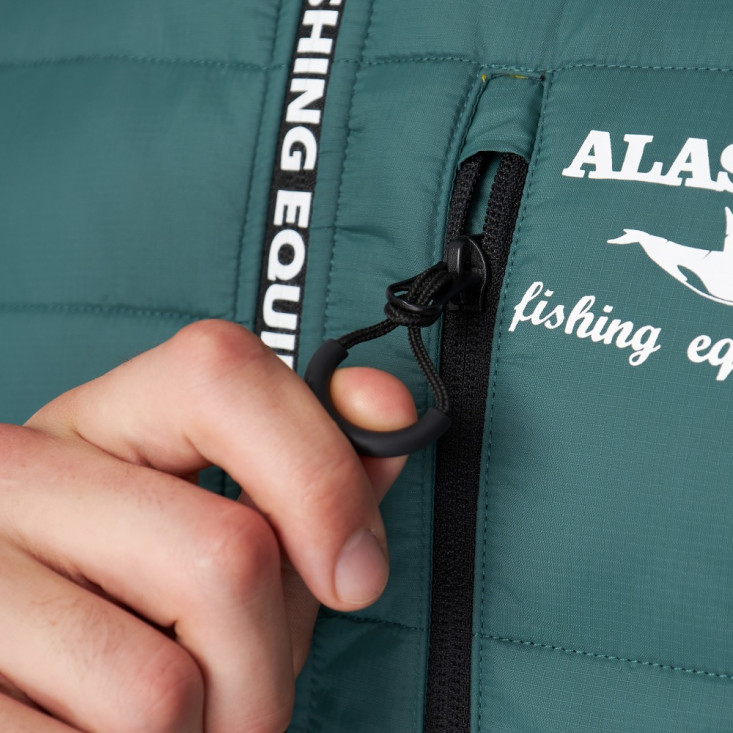 Куртка Alaskan Juneau Green   S утепл.стеганая