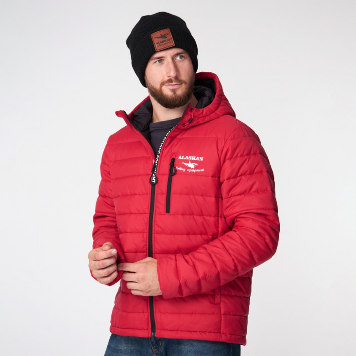 Куртка Alaskan Juneau Red L утепл.стеганая